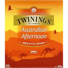 Twinings Australian Afternoon Tea Bags 100 Pack