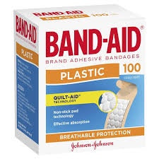 Band-aid Brand Plastic Strips 100pk