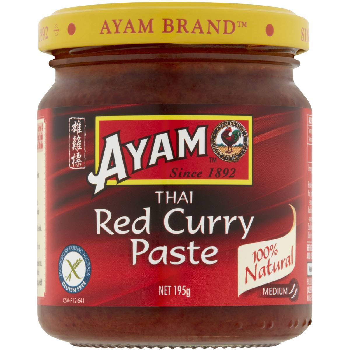 Ayam Thai Red Curry Paste 195g