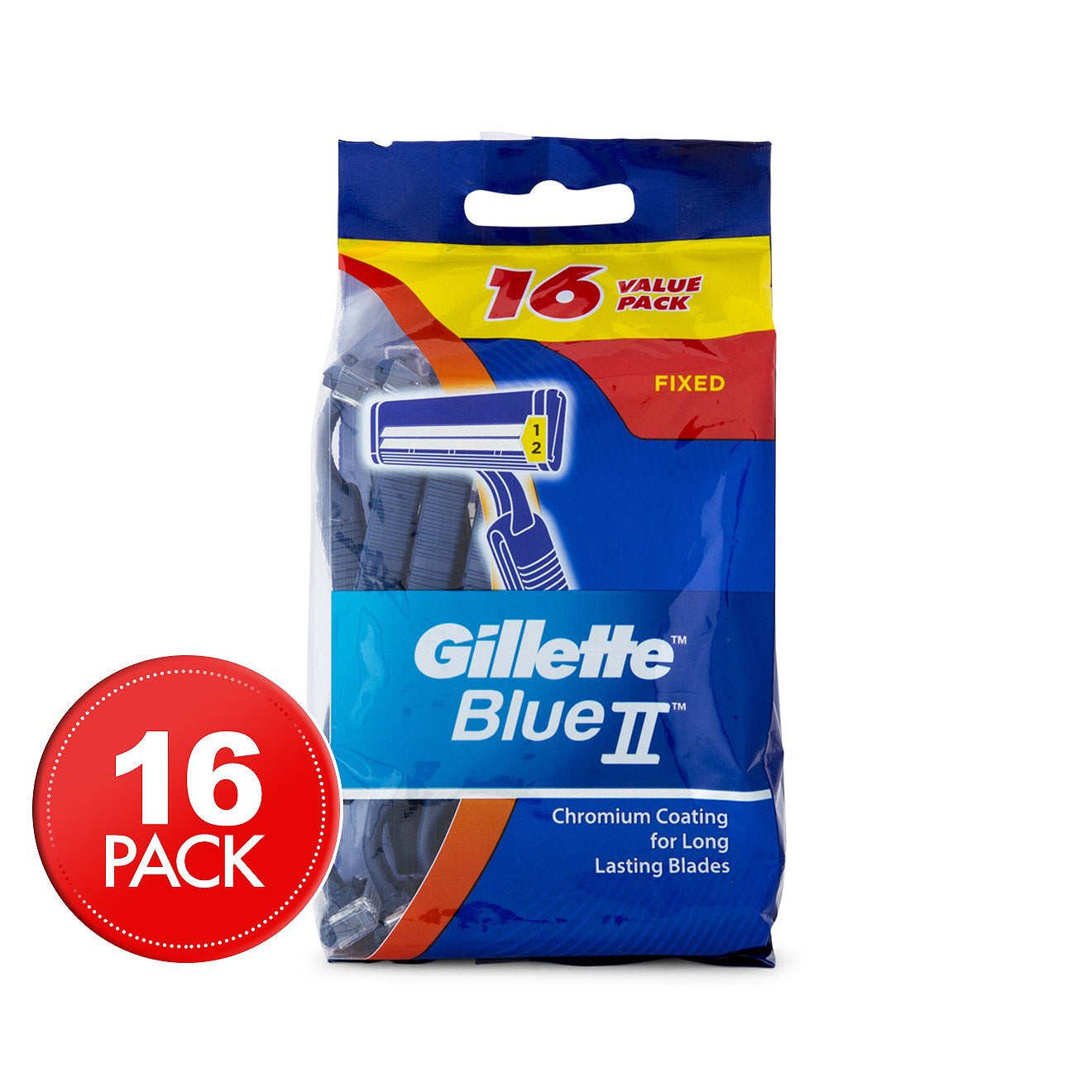 Gillette Blue 2 Disposable Razors 16 pack