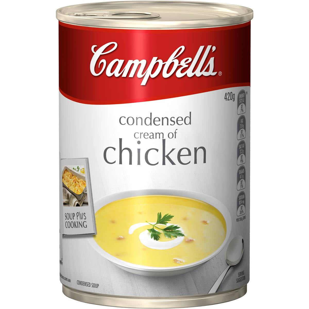 Campbells Condensed Soup Cream of Chicken 420g **