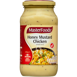 Masterfoods Simmer Sauce Honey Mustard Chicken 505g