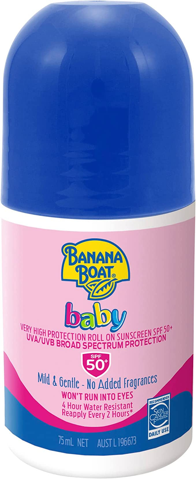 Banana Boat Baby Sunscreen Roll On SPF50 75mL