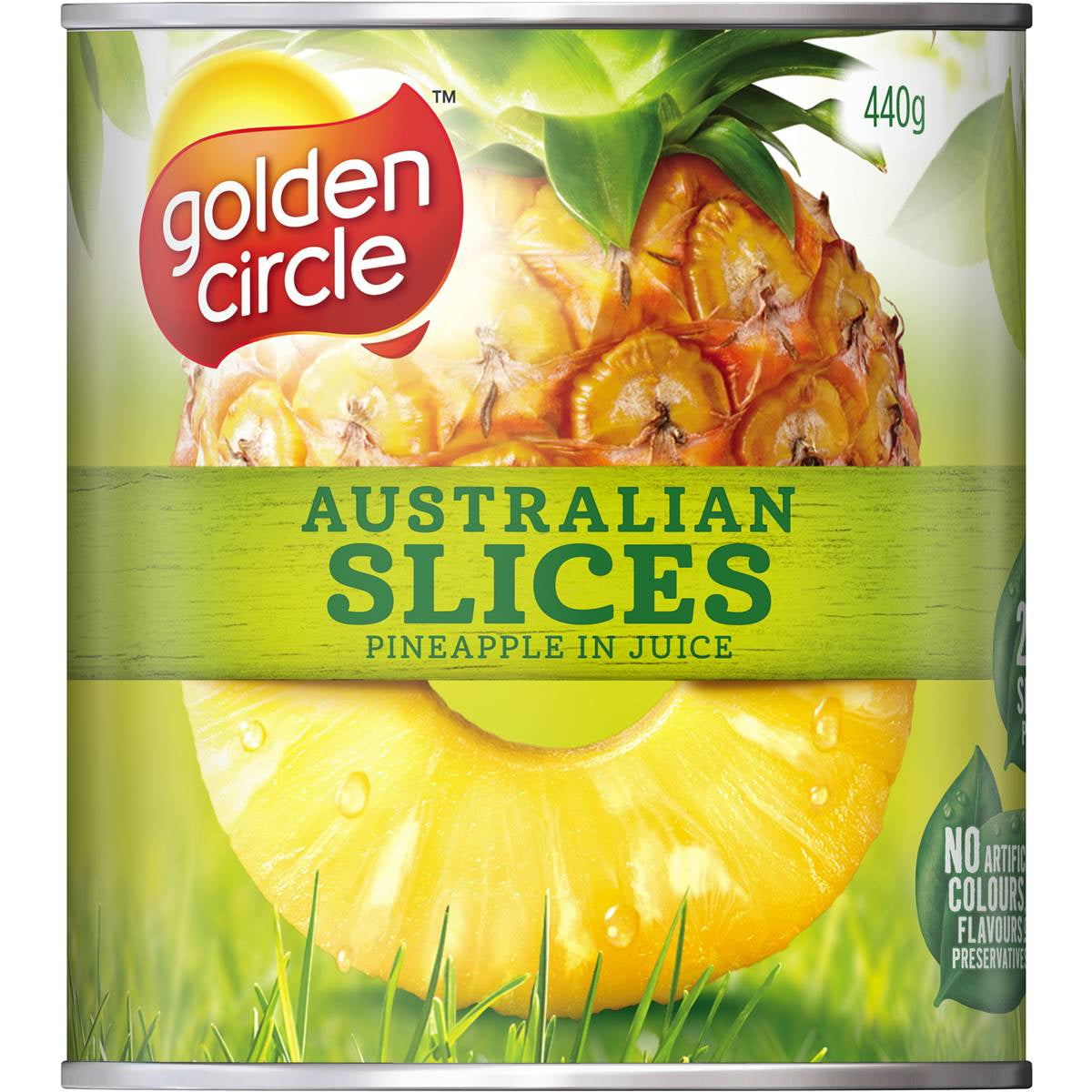 Golden Circle Pineapple Sliced in Natural Juice 440g