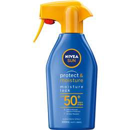 Nivea Sun Protect & Moisture Spf50+ Sunscreen Trigger Spray 300ml