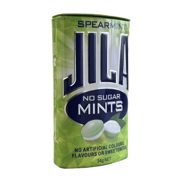 Jila Spearmint No Sugar 34g
