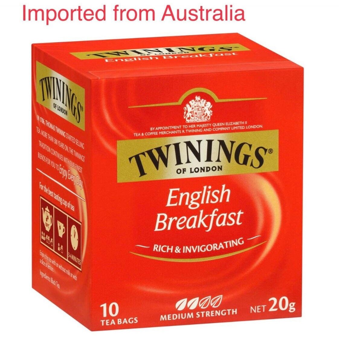 Twinings Tea Bags English Breakfast 10pk