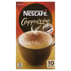 Nescafe Sachets Cappuccino 10pk **