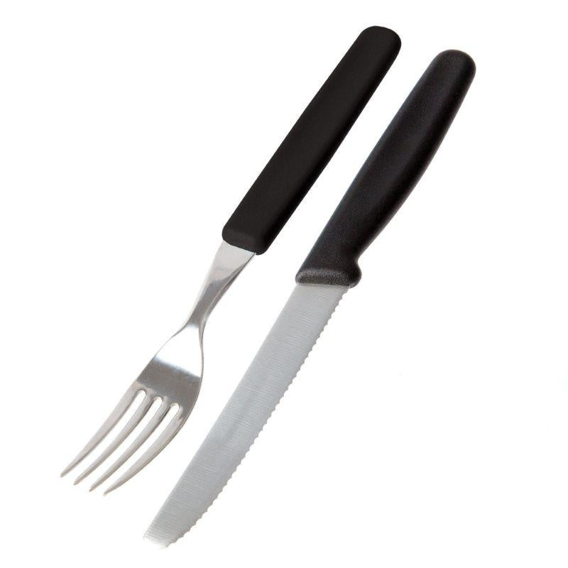 Edge Utility Fork & Knife Set 10cm