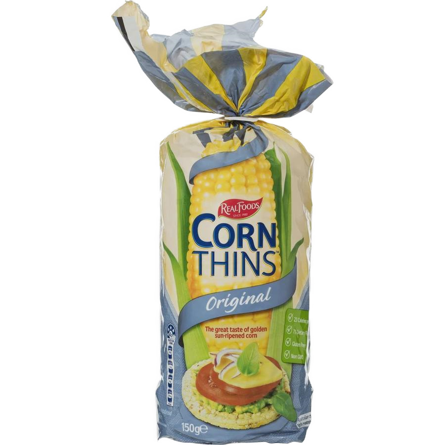 Real Corn Thins Original 150g