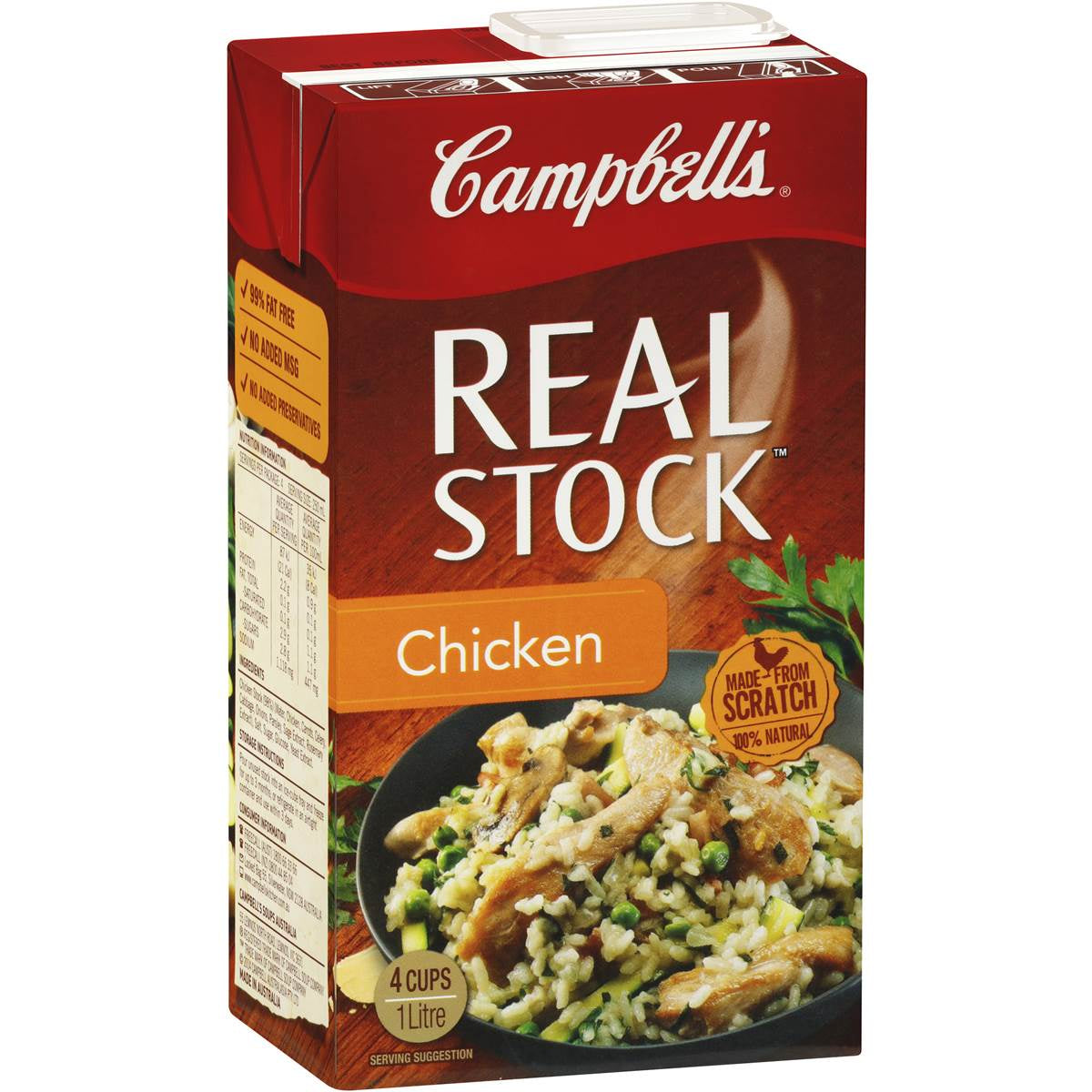 Campbell's Real Stock Chicken 1L **