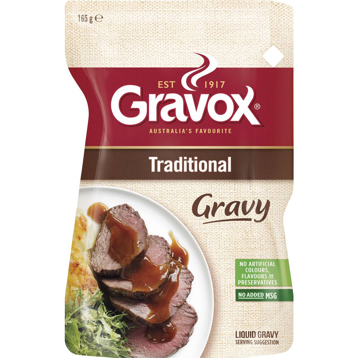 Gravox Gravy Traditional Liquid 165g