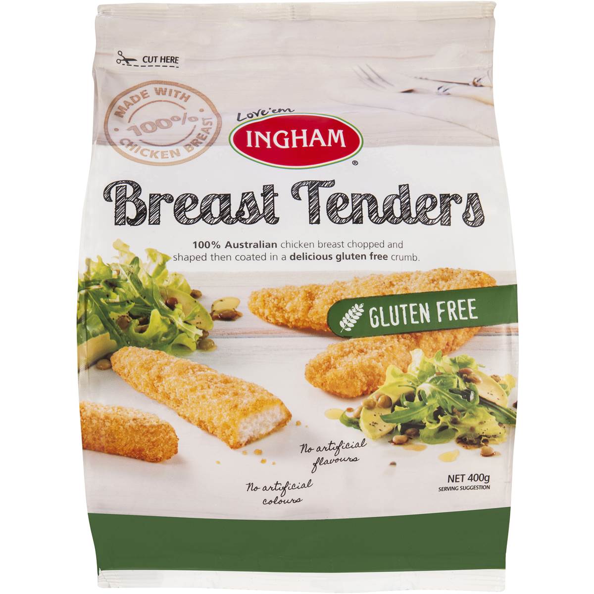 Ingham GF Chicken Tenders 1kg
