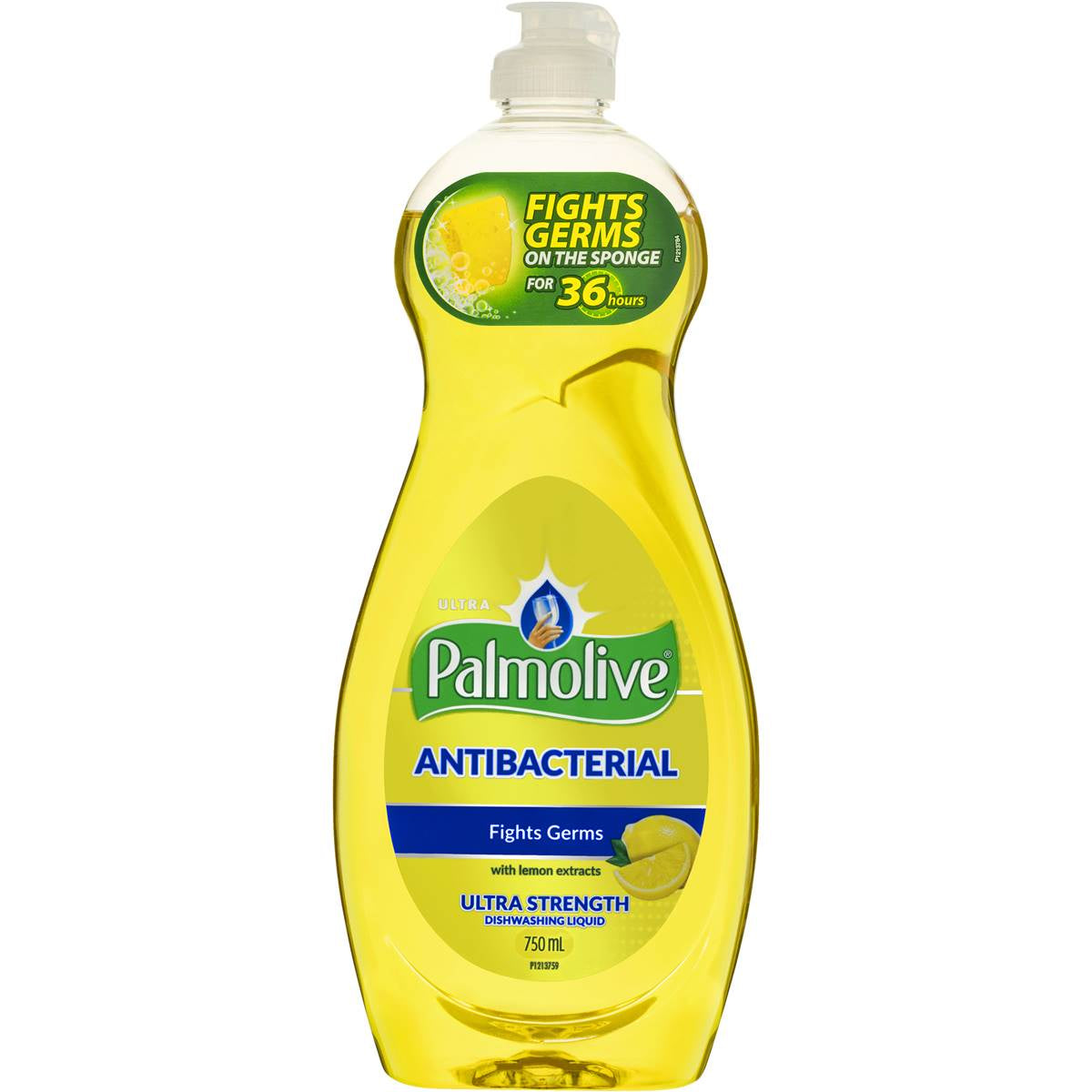 Palmolive Dishwashing Liquid Antibacterial Lemon 750ml