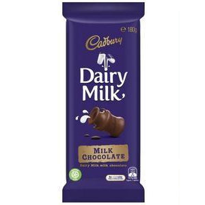 Cadbury Dairy Milk Chocolate 180g **