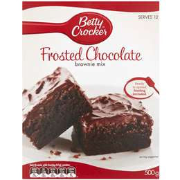 Betty Crocker Frosted Chocolate Brownie Mix 500g