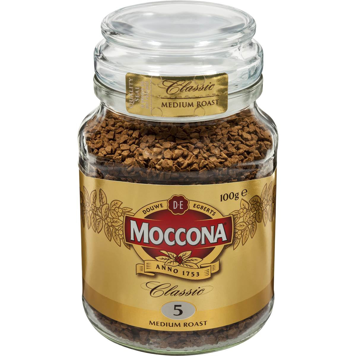 Moccona Instant Coffee Classic Medium Roast 100g