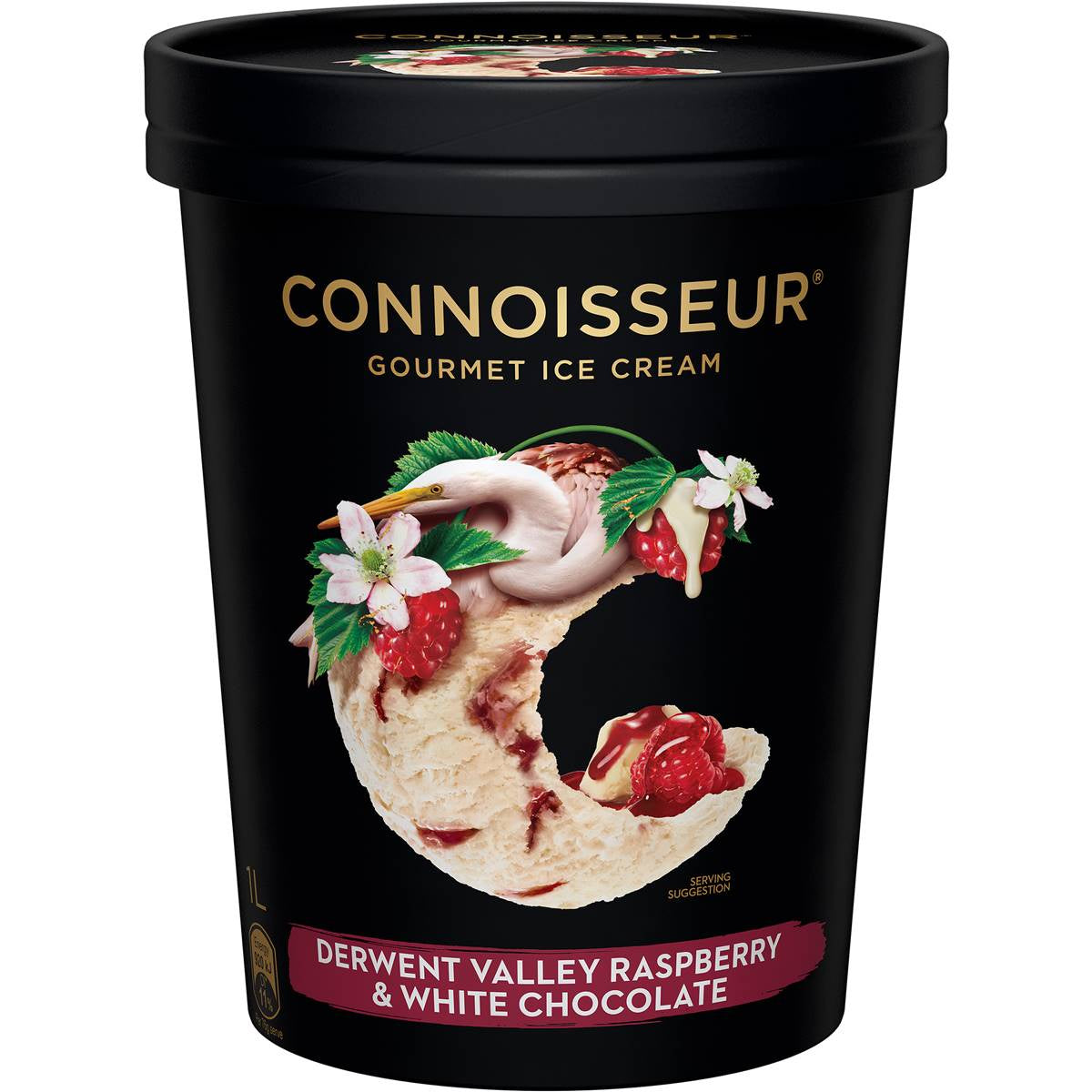 Connoisseur White Chocolate And Raspberry Ice Cream 1L