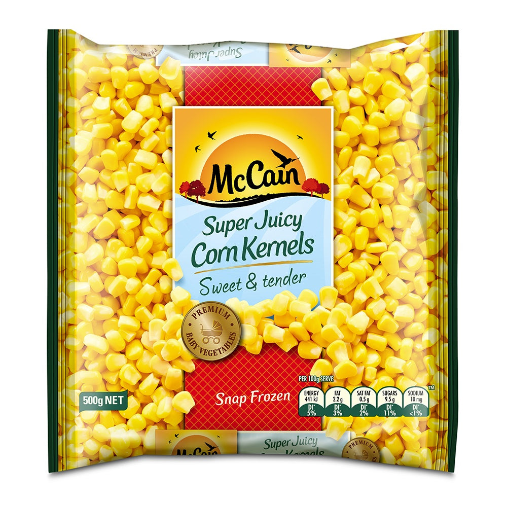 McCain Frozen Corn Kernels 500g