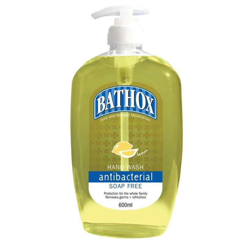 Bathox Hand Wash Lemon Antibacterial 600ml