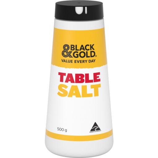 Black & Gold Table Salt 500g