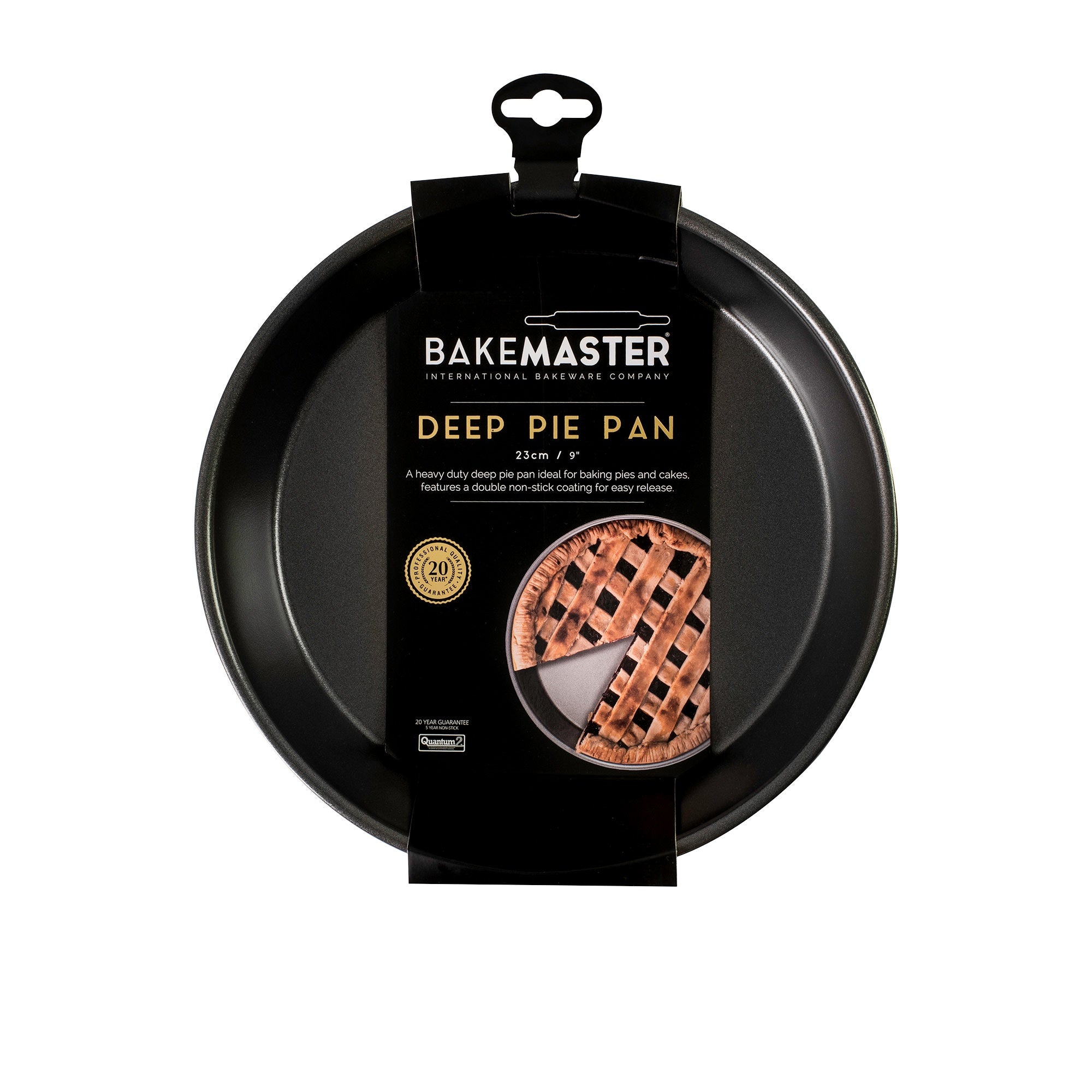Bakemaster Deep Pie Pan 23x5cm