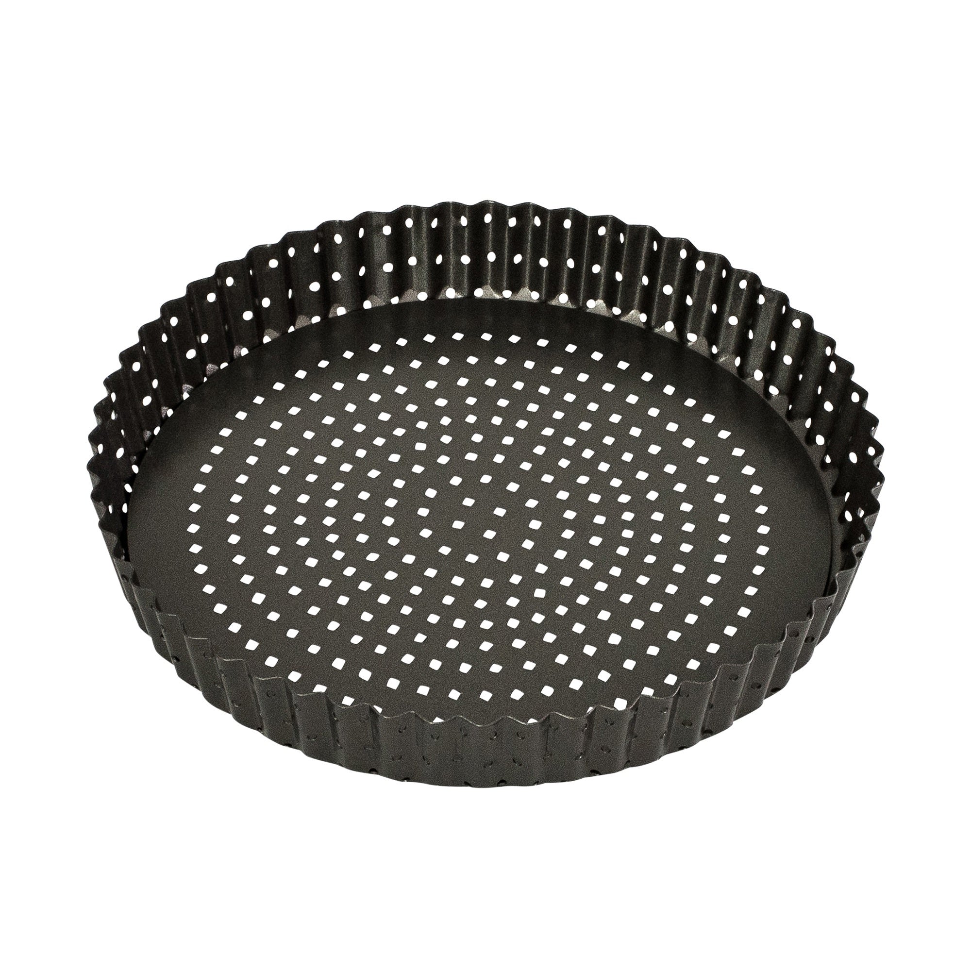 Bakemaster Perfect Crust Loose Base Quiche Pan 25x3.5cm
