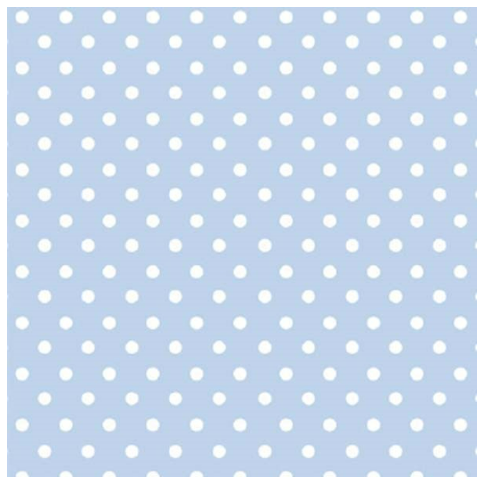 Wrapping Paper Blue Dots