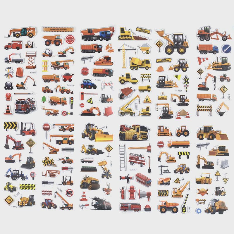Construction Stickers (Assorted)