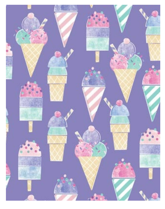 Wrapping Paper Ice Cream