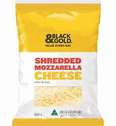 Black & Gold Mozzarella Shredded Cheese 500g