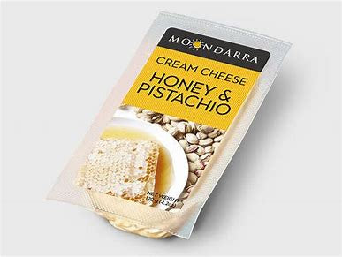 Moondarra Cream Cheese Honey & Pisatchio 120g