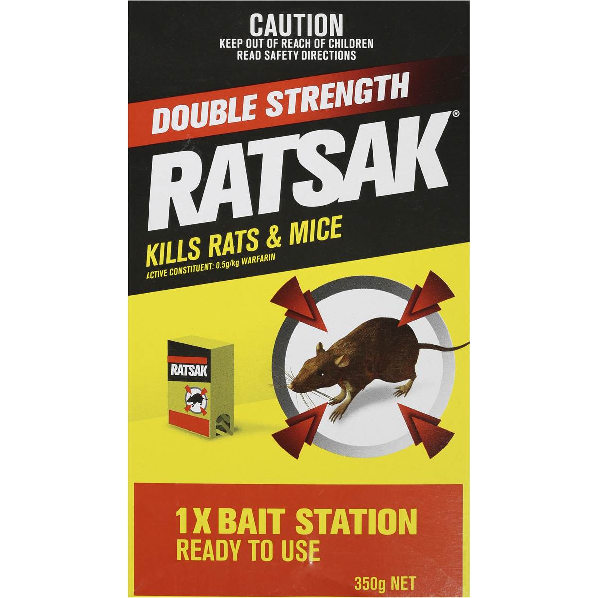 Ratsak Double Strength 350g