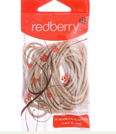 Redberry Pony Tail Large Blonde 24 Pack