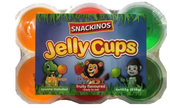 Snackinos Jelly Cups 6x103g
