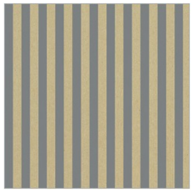 Wrapping Paper Kraft Stripe with Silver