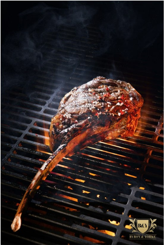 Gift Boxed Tea Towel Steak on Grill
