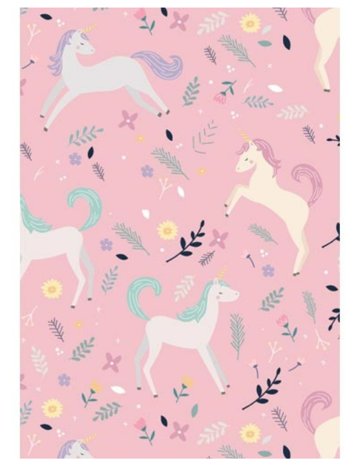 Wrapping Paper Unicorn