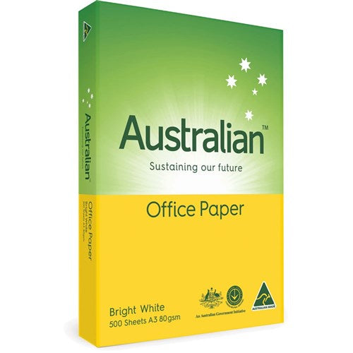 Australian Copy Paper A3 80gsm  White