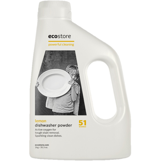 Ecostore Dishwasher, Powder - Lemon 1kg