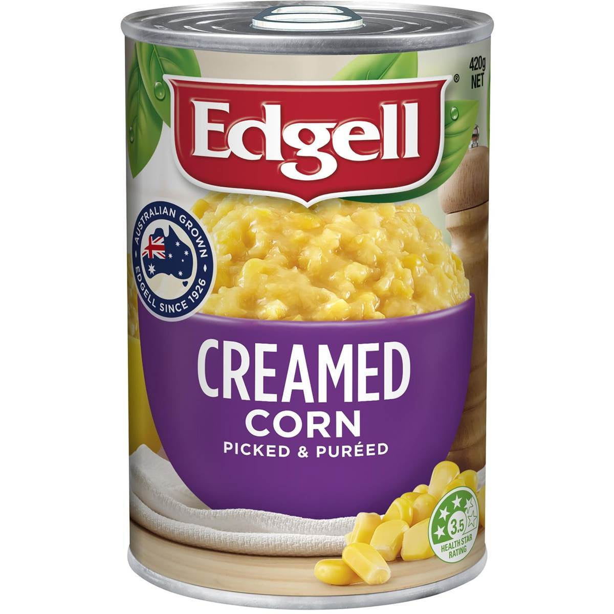 Edgell Creamed Corn 420g **