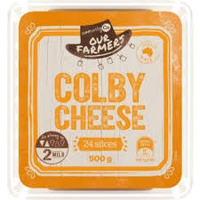 Community Co Sliced Colby Cheese 500g
