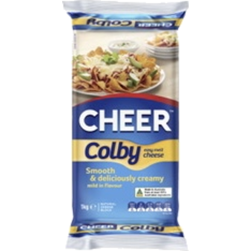 Cheer Cheese Block Colby 1kg
