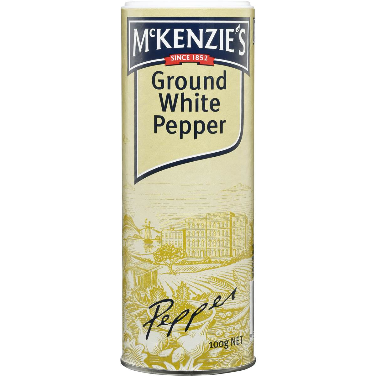 McKenzie's White Pepper Ground 100g