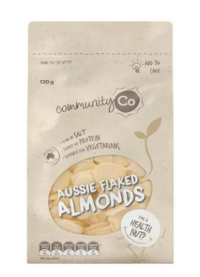Community Co Almonds Flaked 120g
