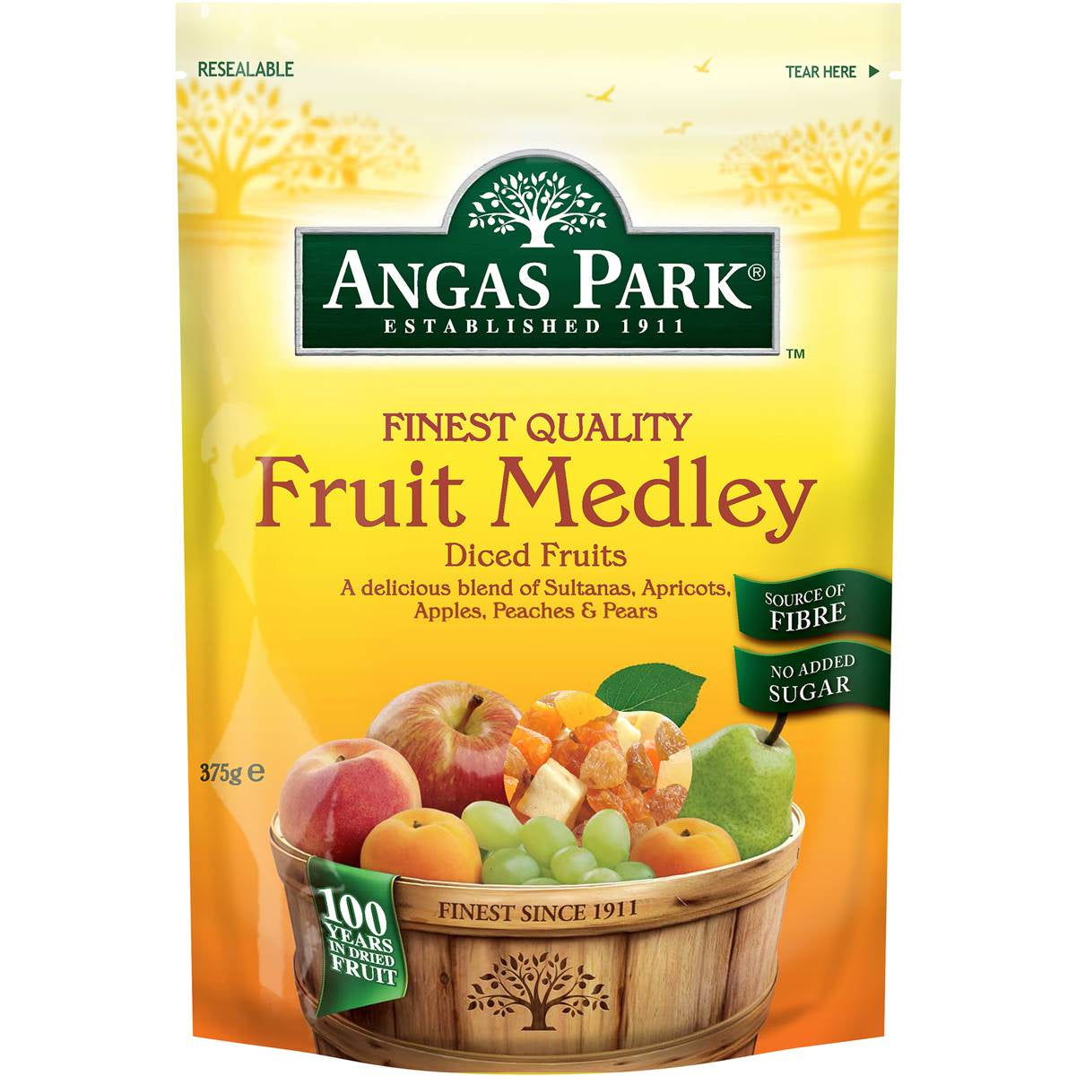 Angas Park Fruit Medley 375g