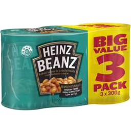 Heinz Baked Beans 300g x 3 **