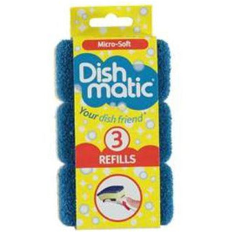 Dishmatic Micro-Soft Refills 3 pack