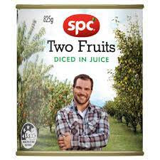 SPC Two Fruits in Juice 825g *