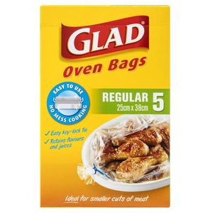 Glad Oven Bags Regular 5pack